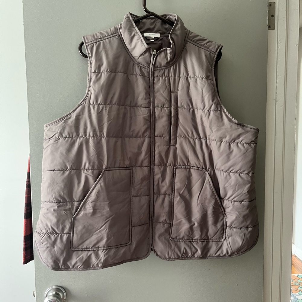 Maurices Gray Puffer Vest